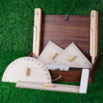 Wooden Geometry Teaching Aids – Solid Figure Set (12 pcs) & Geometrical Instrument Box (6 pcs) - Image 4