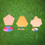 Angle Properties Model Set – Triangle, Quadrilateral & Regular Polygon (Wooden, Set of 3